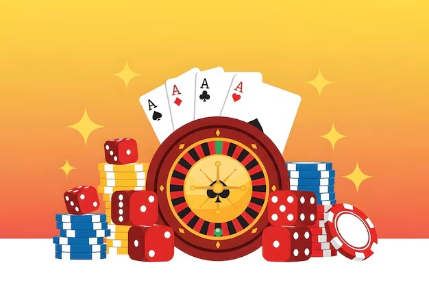 Mobile wallet and live casino navigation screen